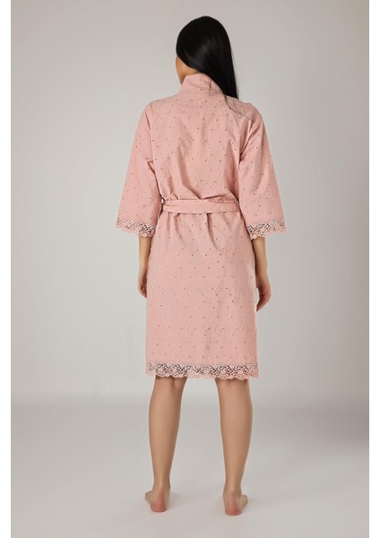 Kimono Keten Pamuklu Bayan Sabahlık indirimleri