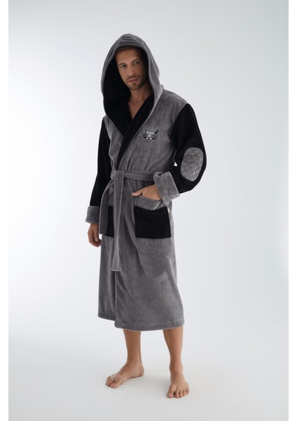 Sport Nakış Triga Bukle Bambu Cotton Erkek Bornoz fırsatları