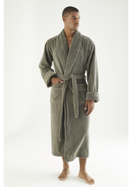 Uzun Şalyaka Triga Bambu Cotton Erkek Bornoz fiyatları