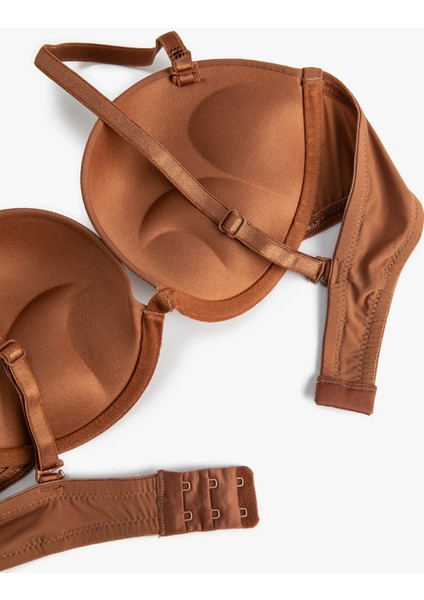 Destekli Sütyen Ekstra Dolgulu Balenli Dantelli Kaplı fiyatları