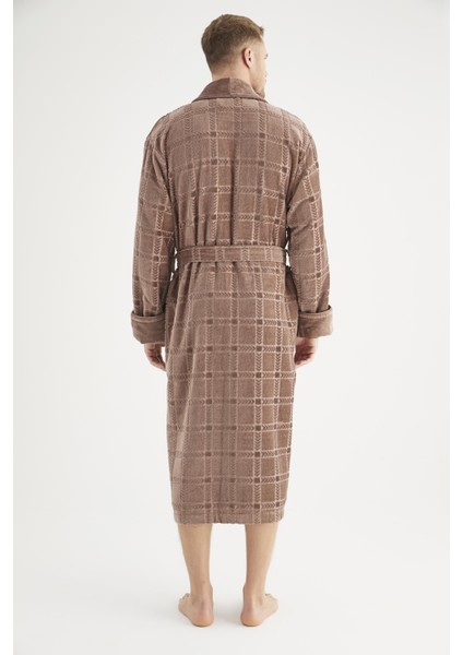 Jakarlı Cotton Erkek Bornozu indirimleri