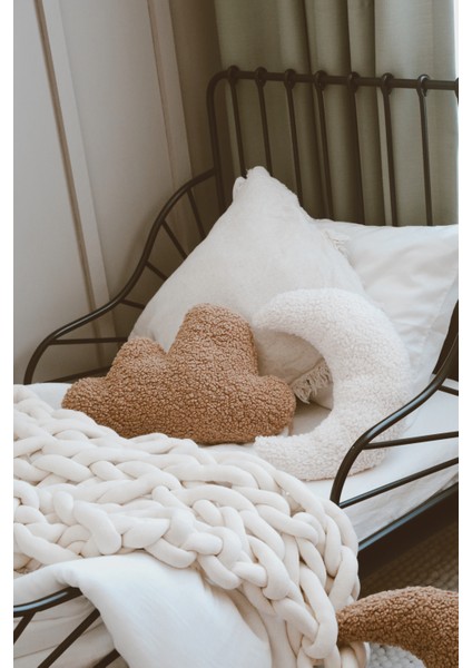 -Teddy Bulut Yastık( 45-35) Cm- Camel fiyatları
