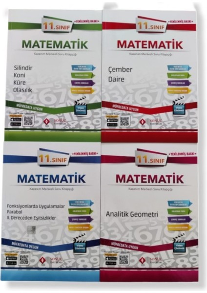 Fırsat Ürünü 11.Sınıf Matematik Kazanım Merkezli Soru Kitapçığı
