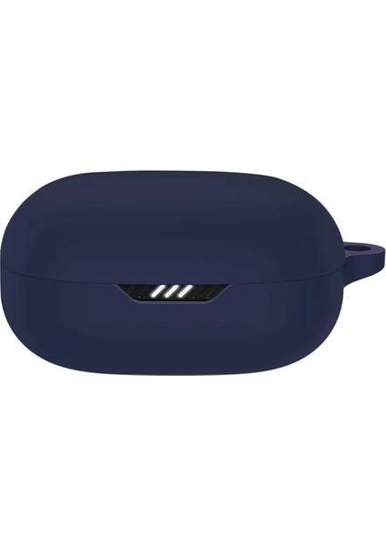 Jbl Wave 300 Tws Uyumlu Kulaklık Koruma Kılıf Silikon Kanca Askılı Darbe Korumalı Tpu Kılıf Lacivert fiyatları