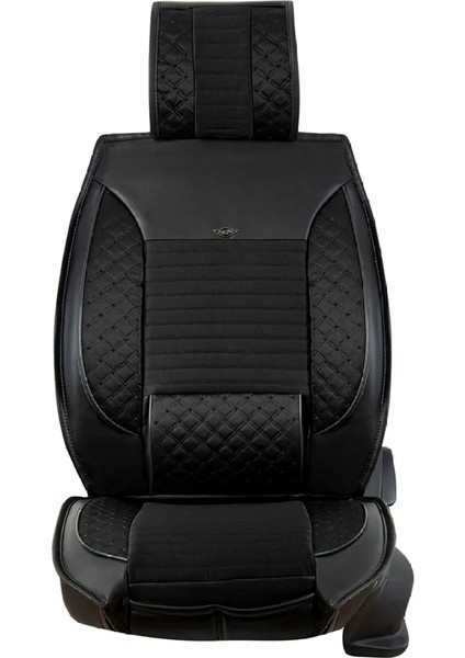 Fresh Start honda Legend Lüx Deri Oto Koltuk Kılıfı Ön Arka Takım Siyah fırsatları