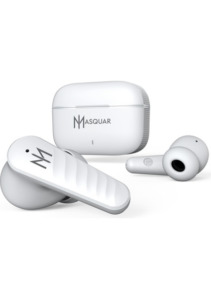 BlackArk Bluetooth 5,3 Kablosuz Kulak İçi Kulaklık - Beyaz