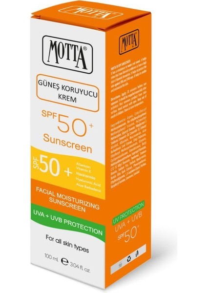 Güneş Koruyucu Krem Spf 50+