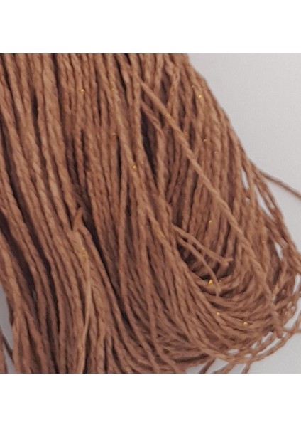 Simli Kağıt Ip Karamel Renk 170 gr