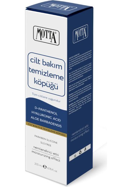 Cilt Bakım Temizleme Köpüğü