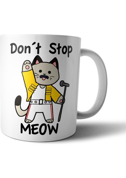 Queen Freddie Mercury Kedi Kupa Bardak