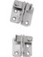 2pcs Slayt Cıvatası Mandal Kapısı Mandalları Güvenlik Kapısı 40X45MM Paslanmaz Fırçalanmış Kaplama Deliği + Olarak (Yurt Dışından) 1