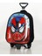 Erkek Çocuk Ana Sınıfı Çek Çekli Spiderman Örümcek Adam Kabartmalı Okul Çantası DC10170 4