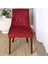 Streç Sırt Sandalyeğı Slipcover Kullanılabilir Koltukğı Kırmızı (Yurt Dışından) 3