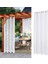 Beyaz Perde Su Geçirmez Sundurma Güverte Örtü Perdesi 132X243CM (Yurt Dışından) 4