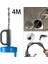 Küvet Temizleyici Açıcı Tuvalet Piston Piston Lavabosu Için Set 4m (Yurt Dışından) 4