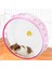 Hamster Koşu Tekerleği Sessiz Çalışan Oyuncak Roller Pembe 17.5cm (Yurt Dışından) 3