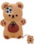 3D Cartoon Teddy Bear iPhone 11 Şok Emici Darbeye Dayanıklı Apple Telefon Kılıfı (Yurt Dışından) 1