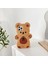 3D Cartoon Teddy Bear iPhone 11 Şok Emici Darbeye Dayanıklı Apple Telefon Kılıfı (Yurt Dışından) 3