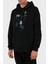 Desenli Kanguru Cepli % 100 Pamuk Kapüşonlu Relaxed Fit Sweat Erkek Sweat 6R1M8P 1J7DZ 0042 3