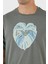 Baskılı Bisiklet Yaka % 100 Pamuk Regular Fit T Shirt Erkek T Shirt 3R1T6U 1JQ4Z 0630 4