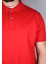 231700106 Nehir Polo Yaka Tişört Kırmızı 3