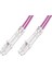 Fo Duplex Lc-Lc mm 50/125 Om4 5 M Fiber Patch Cord 1
