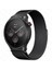 Xiaomi Mi Watch (Yuvarlak Kasa) / Xiaomi Watch S1-S1 Active Uyumlu 22MM Mıknatıslı Metal Hasır Kordon Manyetik Metal Hasır Örgü 1