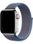 Apple Watch 38-40-41MM Krd-03 Hasır Kanvas Mavi K 1