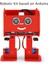 Penguin Bot Iki Ayaklı Robot Kiti Uyumlu - Kırmızı 2