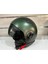 Kask Sx.10 Mat Yeşil Çenesiz Güneş Gözlüklü 1