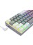 K617-RGB Gw Fızz %60 Kablolu Mekanik Klavye,Türkçe, Red Switch, Gri/beyaz 6