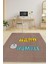 Bej Renkli Halı Modern Düz Renk Ofis Halısı Dijital baskılı Dokuma Tabanlı Home Office Halı 1