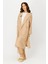 Keten Kumaş Ceket Pantolon Takım Camel 5