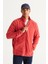 Erkek Mercan Anti-pilling Tüylenme Yapmayan Standart Fit Dik Bato Yaka Sweatshirt Polar Ceket 1