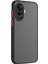 Realme C55 Kılıf Kamera Lens Korumalı Arkası Mat Buzlu Silikon Tuşları Renkli Military Ince Soft Pp Kapak 2