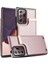 Samsung Galaxy NOTE20 Ultra Için Kart Yuvaları Telefon Kılıfı - Rose Gold (Yurt Dışından) 1