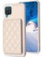 Samsug Galaxy A12 Için BF25 Kart Torbası Telefon Kılıfı - Bej (Yurt Dışından) 1