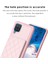 Samsug Galaxy A12 Için BF25 Kart Torbası Telefon Kılıfı - Pembe (Yurt Dışından) 3