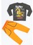 Bulldozer Erkek Çocuk Pantolon + T-Shirt Takım 2