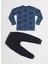 Casa Yaprak Desenli Baggy Pantolon + T-Shirt Takım 5