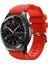 Samsung Watch 22MM Krd-12 Frontıer Silikon Kırmızı Kordon 1