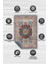 Mandala Halısı,Meditasyon Temalı Renkli Halı,Madala Desenli Çiçekli Vintage Halı,Yoga Halısı,Sipiritüel Halı 4