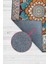 Çiçekli Mandala Halısı,Meditasyon Temalı Renkli Halı,Madala Desenli Vintage Halı,Yoga Halısı,Sipiritüel Halı 3