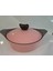 Kısa Tencere Pembe 24 cm 1