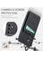 Samsung Galaxy A54 5g Pu Deri+Tpu Telefon Kickstand Cover Kart Yuvaları Geri Kılıf (Yurt Dışından) 5