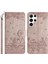 Duvar Kedileri Samsung Galaxy S23 Ultra, Pu Deri Stand Cüzdan Kapağı Kayış (Yurt Dışından) 1