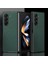 Samsung Galaxy Z Fold5 5g Çapraz Doku Katlama Telefon Kılıfı Kauçuk Pu Deri+ Sert Pc Telefon Kapağı (Yurt Dışından) 2