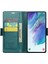 Samsung Galaxy S21 Fe 5g Pu Deri Cüzdan Telefon Kapağı Rfıd Engelleme Stand Kılıfı (Yurt Dışından) 2