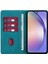 Samsung Galaxy M54 5G/F54 5g Buzağı Doku Deri Kapak Standı Cüzdan Telefon Kılıfı (Yurt Dışından) 4