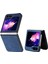 Samsung Galaxy Z Flip5 5g Baskılı Desen Telefon Kılıfı Pu Deri+ Sert Pc Ince Kapak (Yurt Dışından) 1